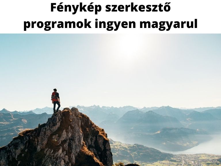 fénykép szerkesztő programok ingyen magyarul